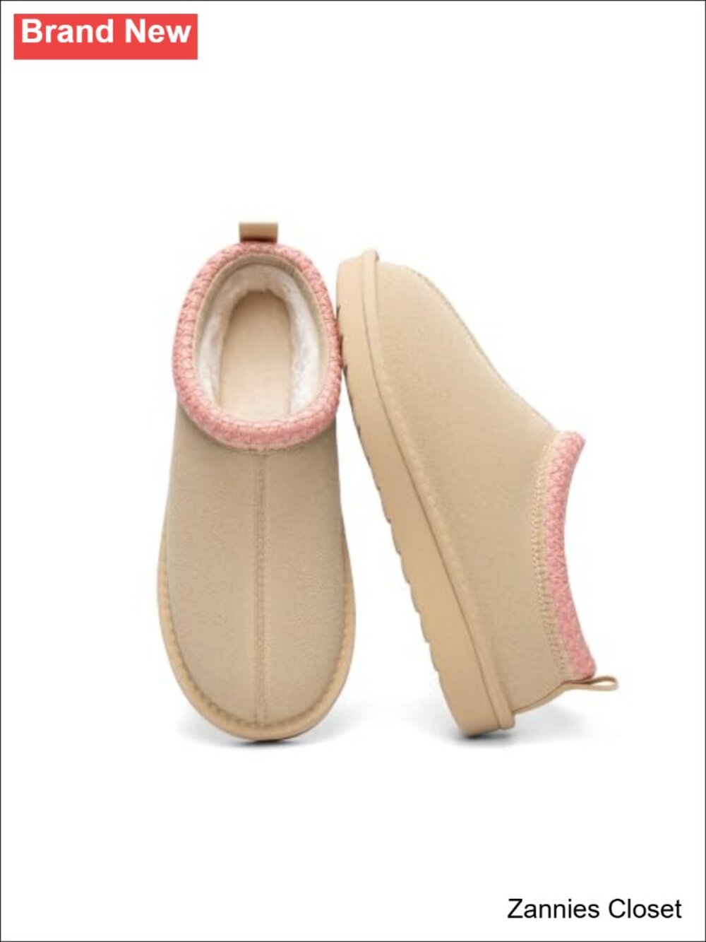 ✨ DREAM PAIRS Women's Suede Fuzzy Cozy Indoor Slippers